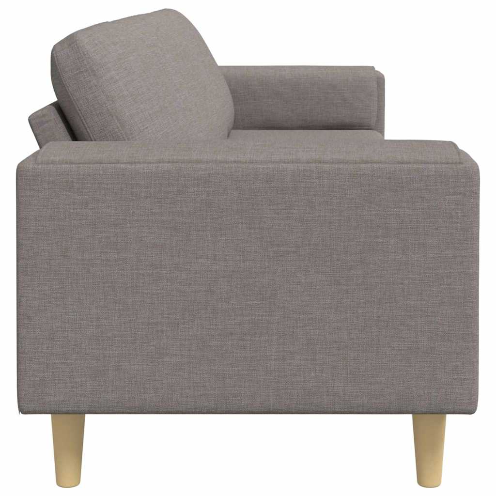 vidaXL Καναπές σαλονιού Taupe 250 x 77 x 76 εκ. Πολυεστέρας