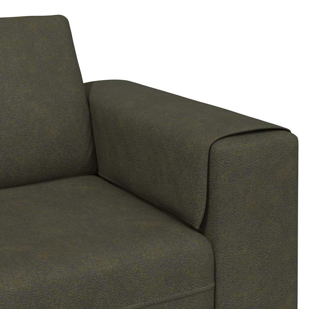vidaXL Καναπές σαλονιού Στρατιωτικό Πράσινο 250 x 77 x 76 εκ.