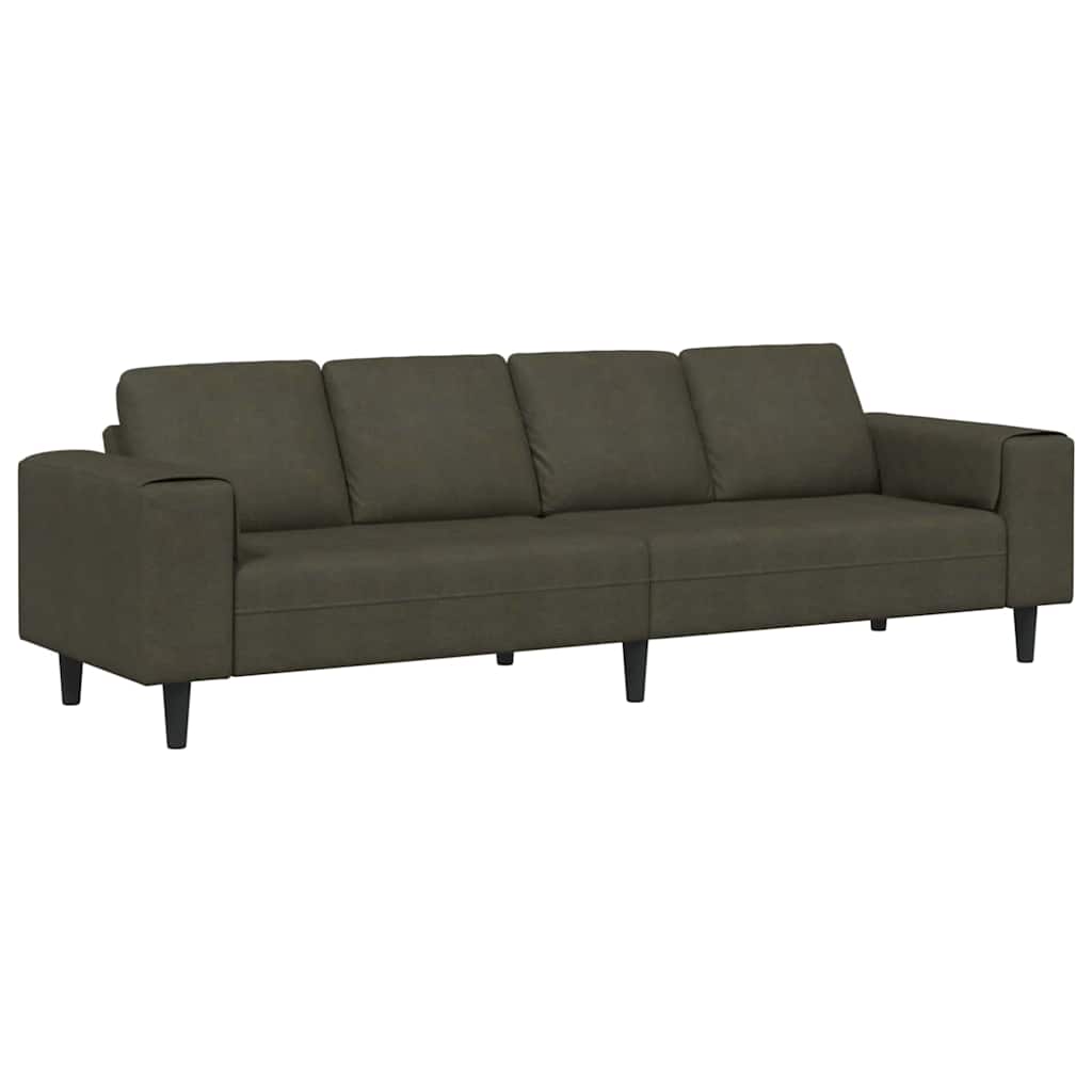 vidaXL Καναπές σαλονιού Στρατιωτικό Πράσινο 250 x 77 x 76 εκ.