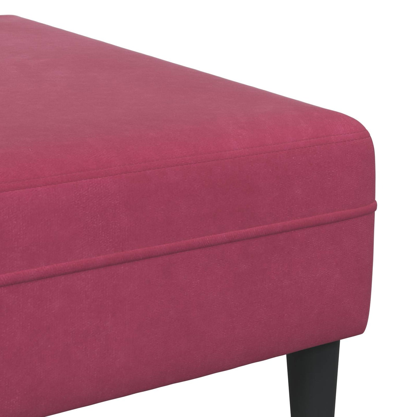 vidaXL Καναπές σαλονιού 3 pcs Κόκκινο 250 x 188 x 76 εκ.