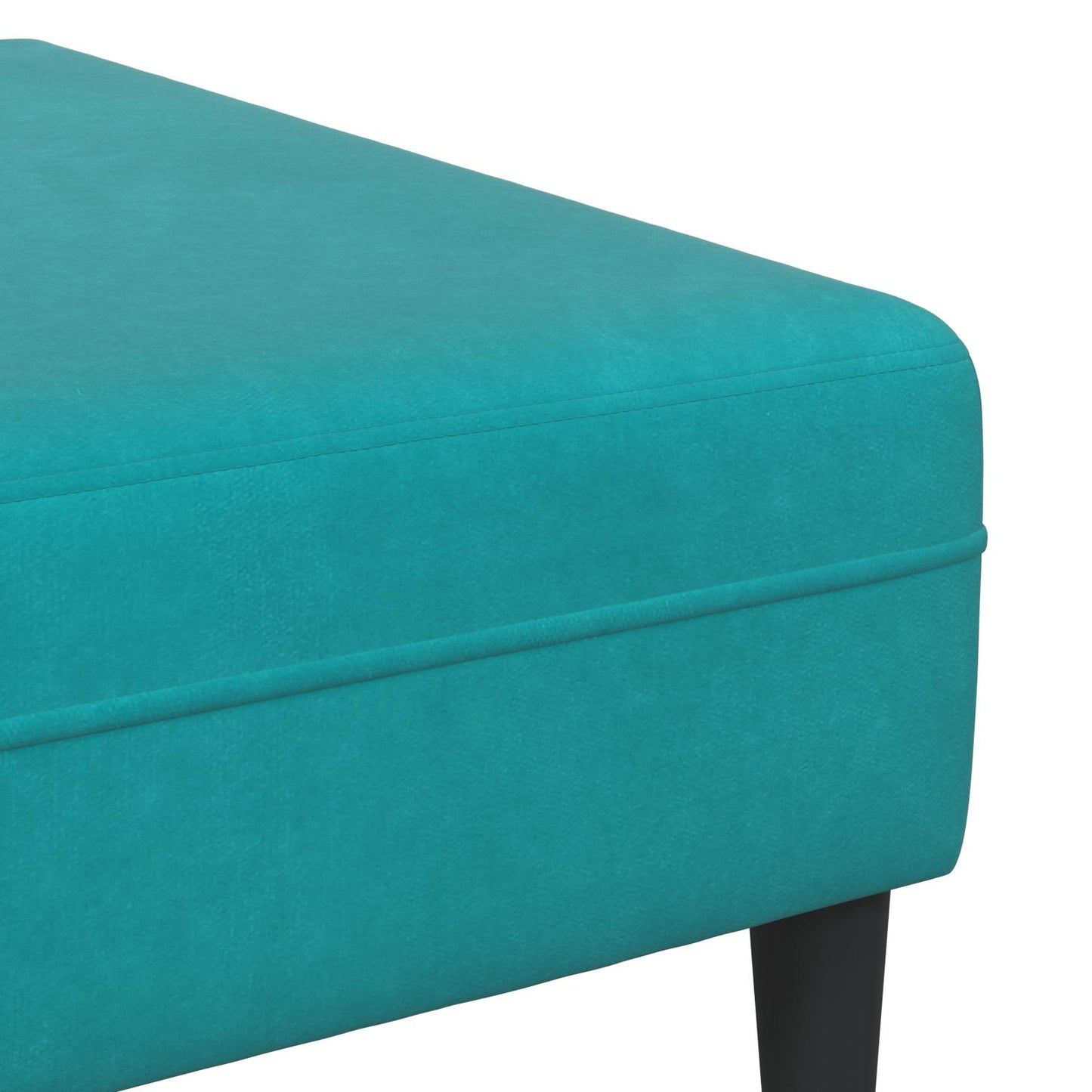 vidaXL Καναπές σαλονιού 3 pcs Τιρκουάζ 250 x 188 x 76 εκ.