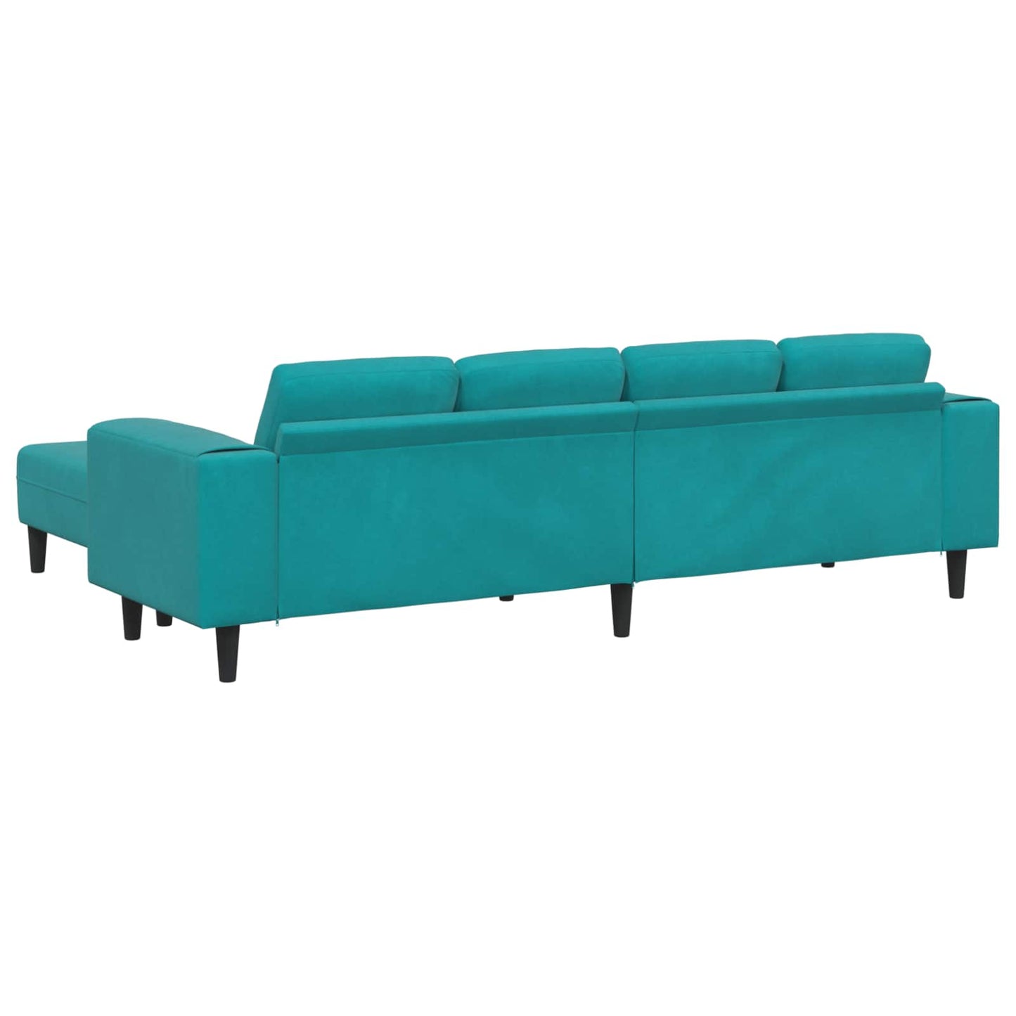vidaXL Καναπές σαλονιού 3 pcs Τιρκουάζ 250 x 188 x 76 εκ.