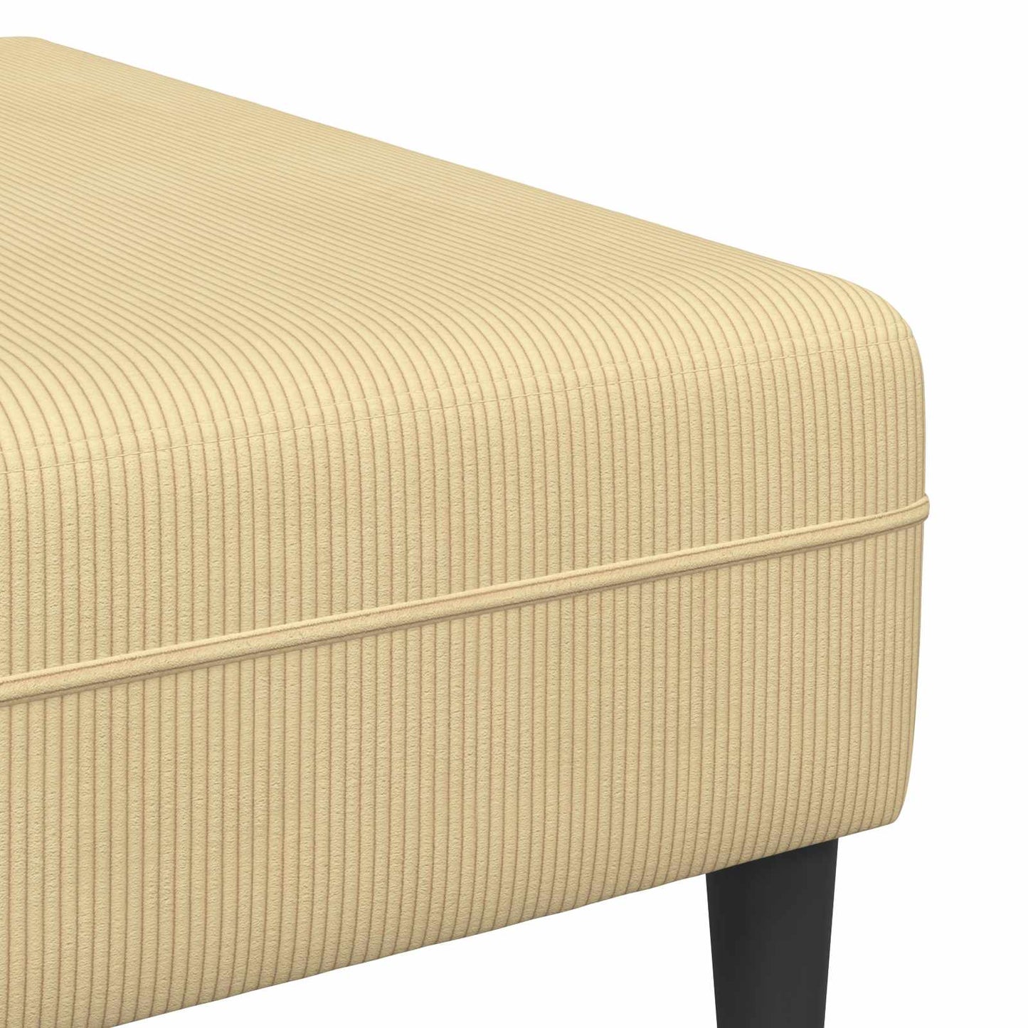 vidaXL Καναπές Γκρι Πράσινο 250 x 188 x 76 εκ. Υφασμάτινο Κορντουρά