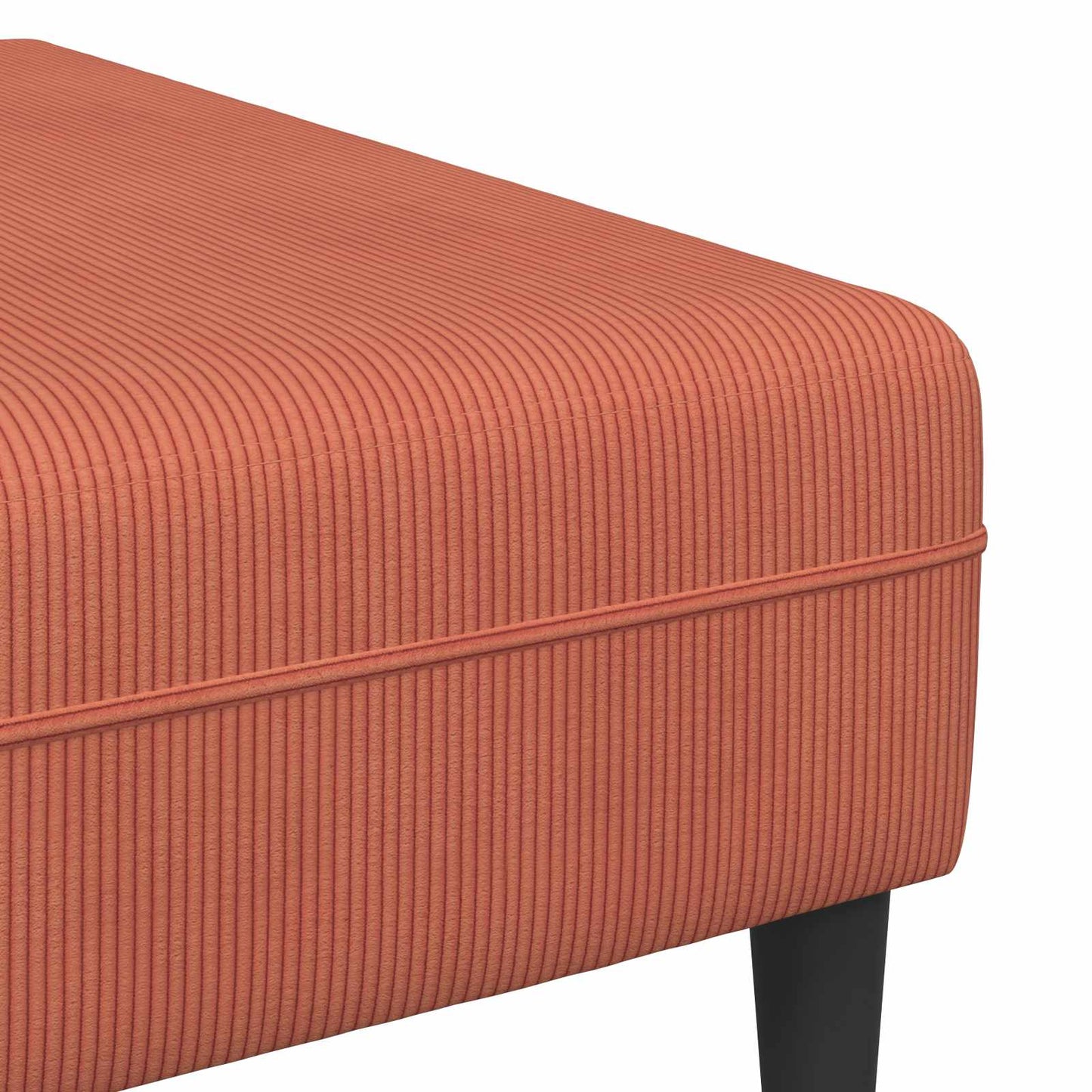 vidaXL Καναπές Κόκκινο Πορτοκαλί 250 x 188 x 76 εκ.