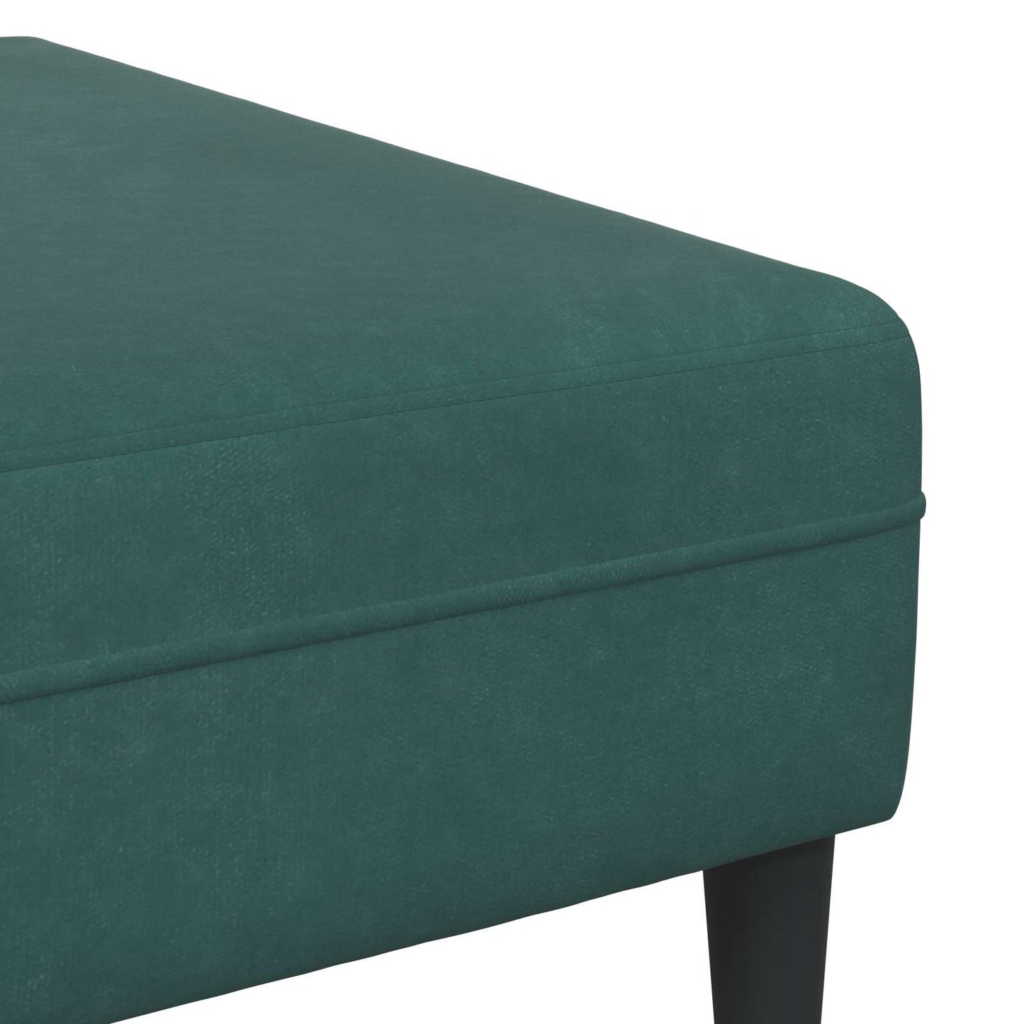 vidaXL Καναπές 3 pcs Σκούρο Πράσινο 250 x 188 x 76 εκ. Βελούδο