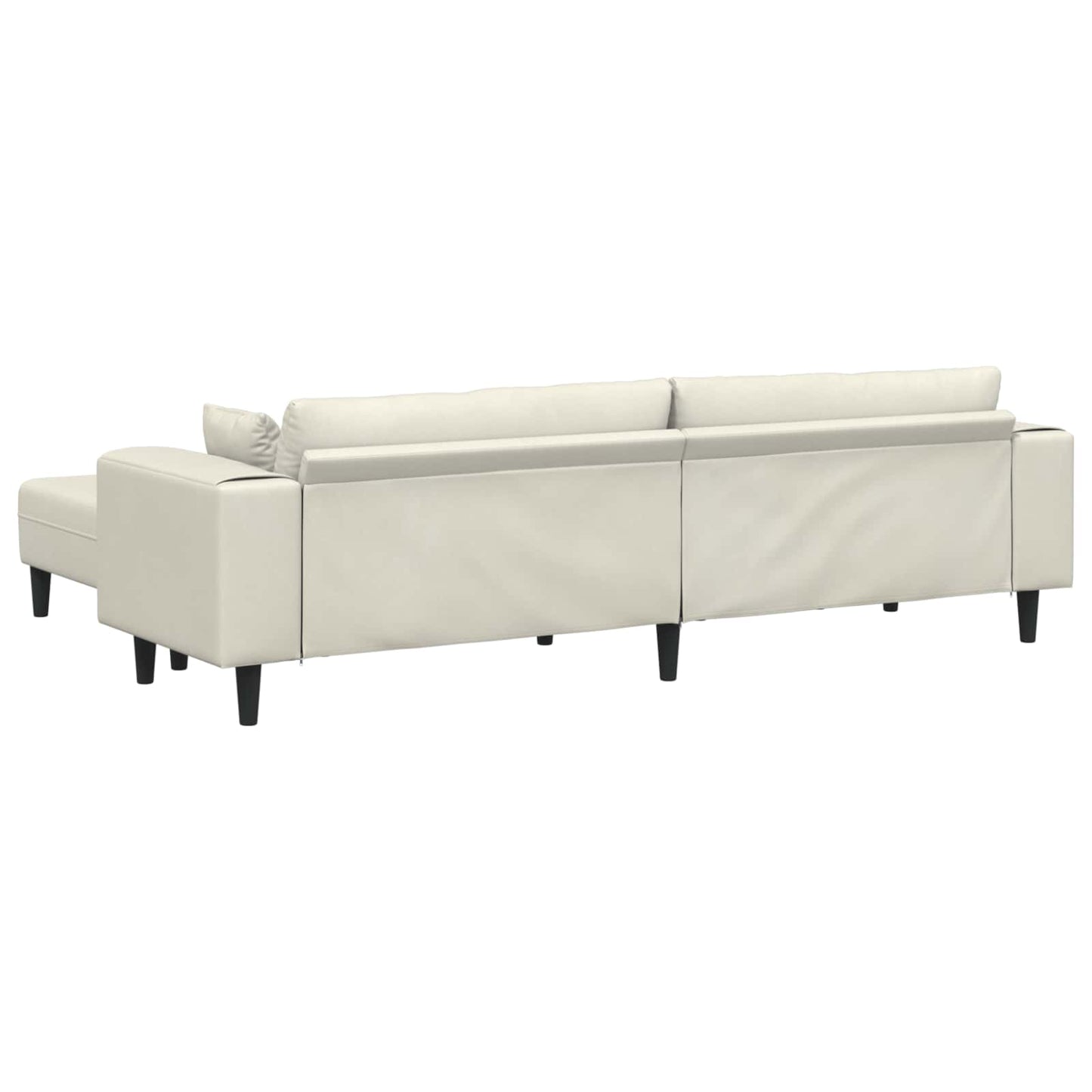 vidaXL Καναπές 3 pcs Κρεμ 250 x 188 x 76 εκ. Βελούδο