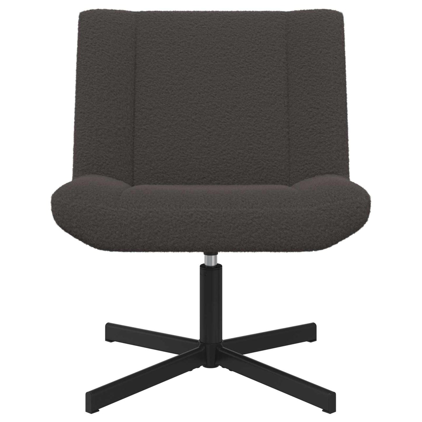 vidaXL Περιστρεφόμενη καρέκλα Σκούρο Γκρι 63 x 75 x 76 εκ