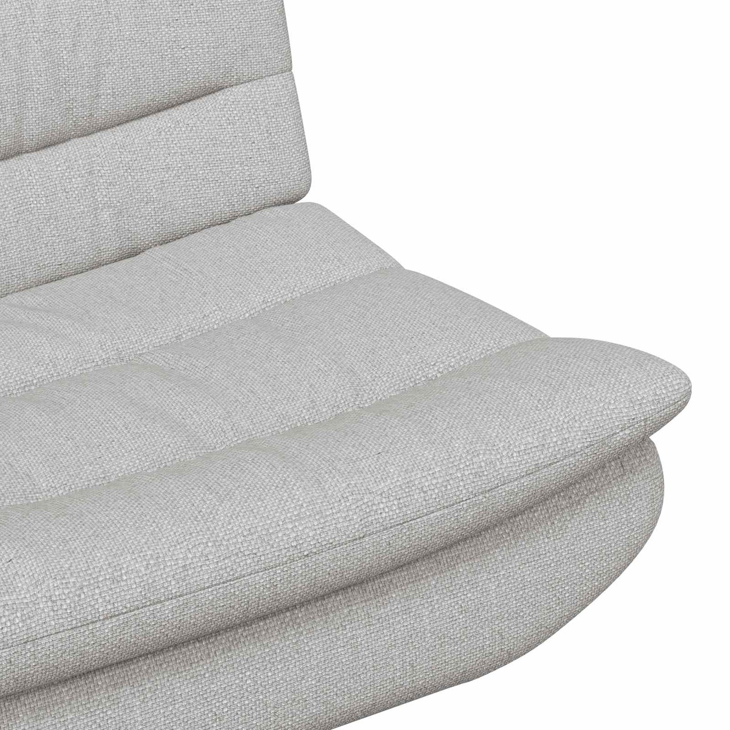 vidaXL Περιστρεφόμενη καρέκλα Σκίουρος Γκρί 63 x 75 x 76 εκ ύφασμα