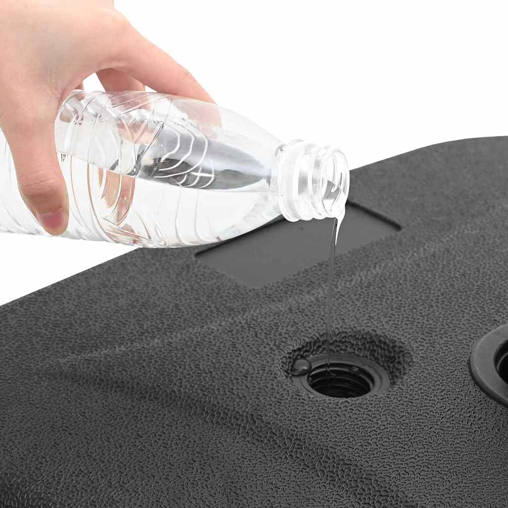 vidaXL Βάση ομπρέλας Μαύρο 45 x 45 x 29,5 εκ
