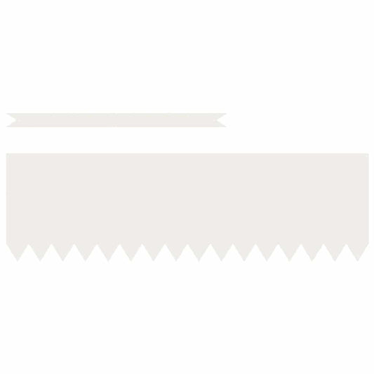 vidaXL Περιγράμματα γκαζόν 30 pcs Λευκό 100 x 0.5 x 30 εκ Ατσάλι