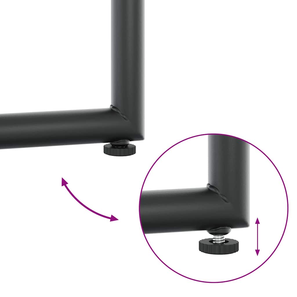 vidaXL Σετ Κραστέρα Κήπου 18 Τεμαχίων με Μαξιλάρια από Ατσάλι και Τεξτιλεν