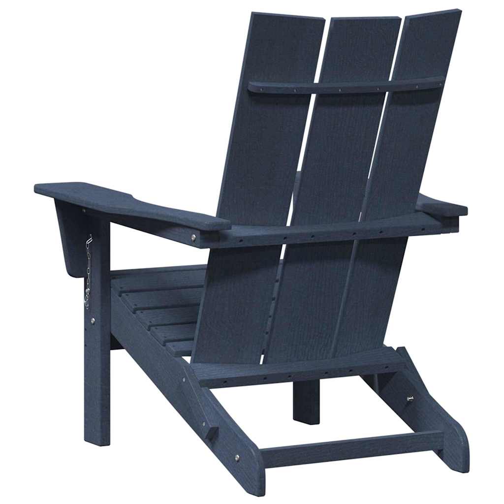 vidaXL Καρέκλα Κήπου 2 pcs Ναυτικό μπλε 80.5 x 74.5 x 92 εκ