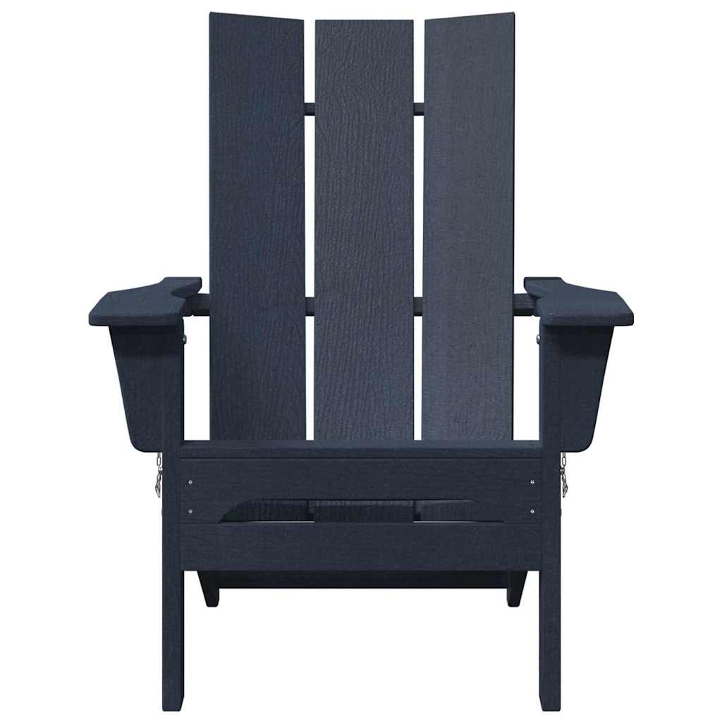 vidaXL Καρέκλα Κήπου 2 pcs Ναυτικό μπλε 80.5 x 74.5 x 92 εκ