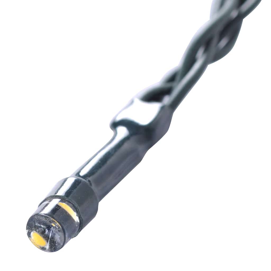 vidaXL Τεχνητές μπάλες πυξάρι με φώτα LED 2 τεμ. Πράσινο 27 εκ.