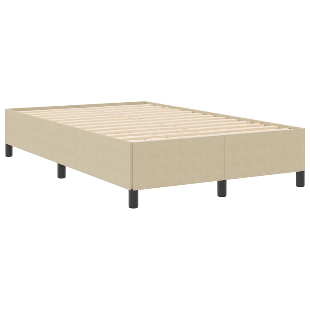 vidaXL Κρεβάτι με ελατήρια Γκρι Πράσινο 120 x 190 cm