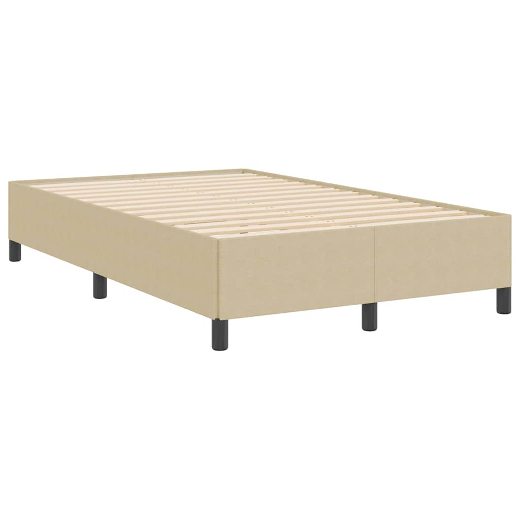 vidaXL Κρεβάτι με ελατήρια Γκρι Πράσινο 120 x 190 cm