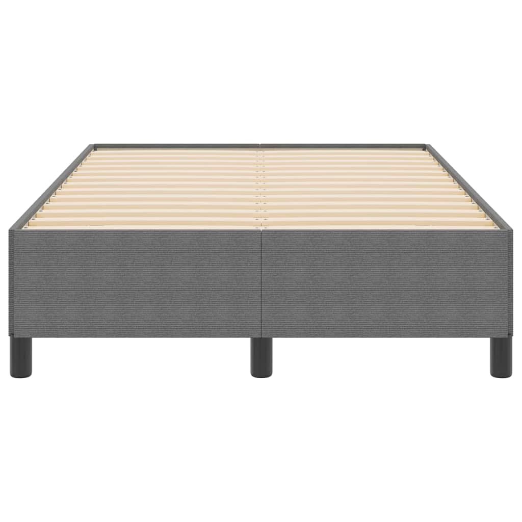 vidaXL Κρεβάτι με ελατήρια Ανοιχτό γκρι 120 x 200 cm