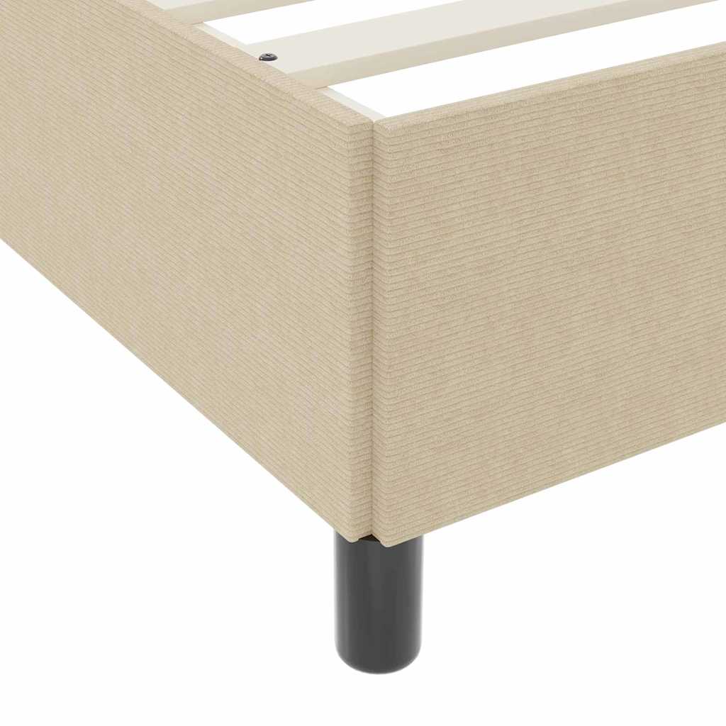 vidaXL Κρεβάτι με ελατήρια Γκρι Πράσινο 160 x 200 cm