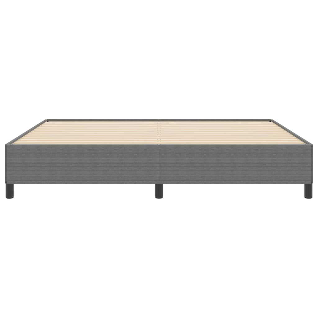 vidaXL Κρεβάτι με ελατήρια Ανοιχτό γκρι 200 x 200 cm