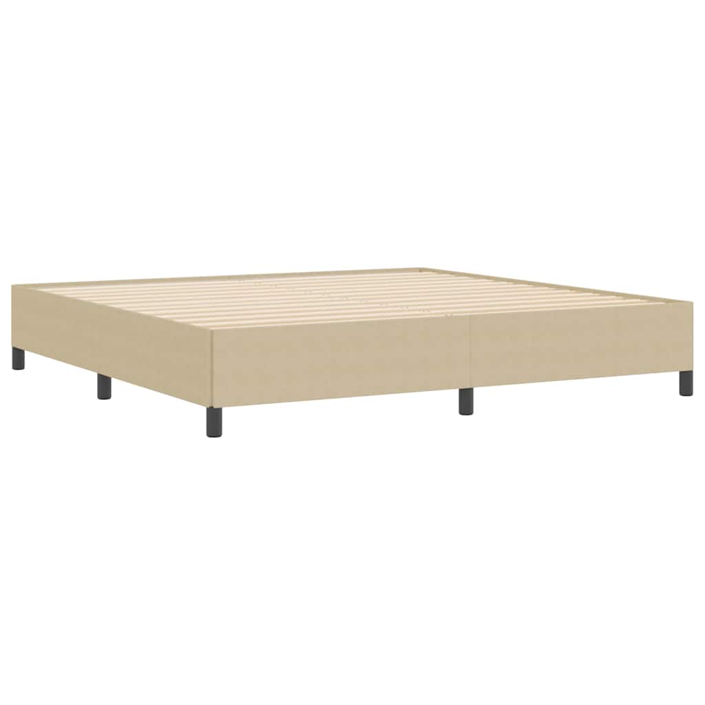 vidaXL Κρεβάτι με ελατήρια Γκρι Πράσινο 200 x 200 cm