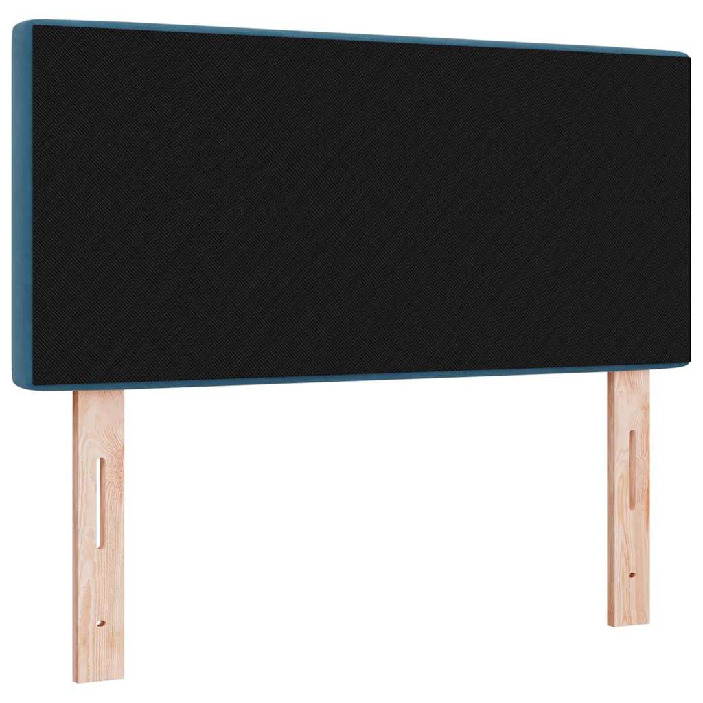 vidaXL Κεφαλάρι Σκούρο Μπλε 100 cm Βελούδο