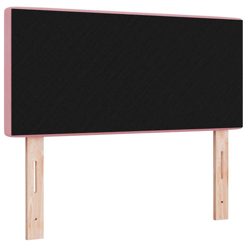 vidaXL Κεφαλάρι Ροζ 100 cm Βελούδο