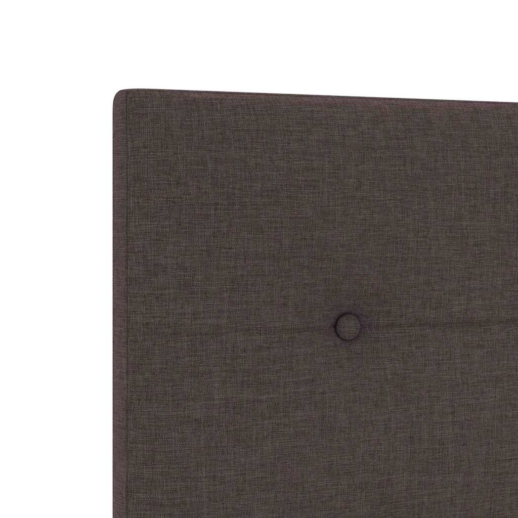 vidaXL Κεφαλάρι με κεφαλάρι Σκούρο Καφέ 80 cm Τεχνητό Δέρμα