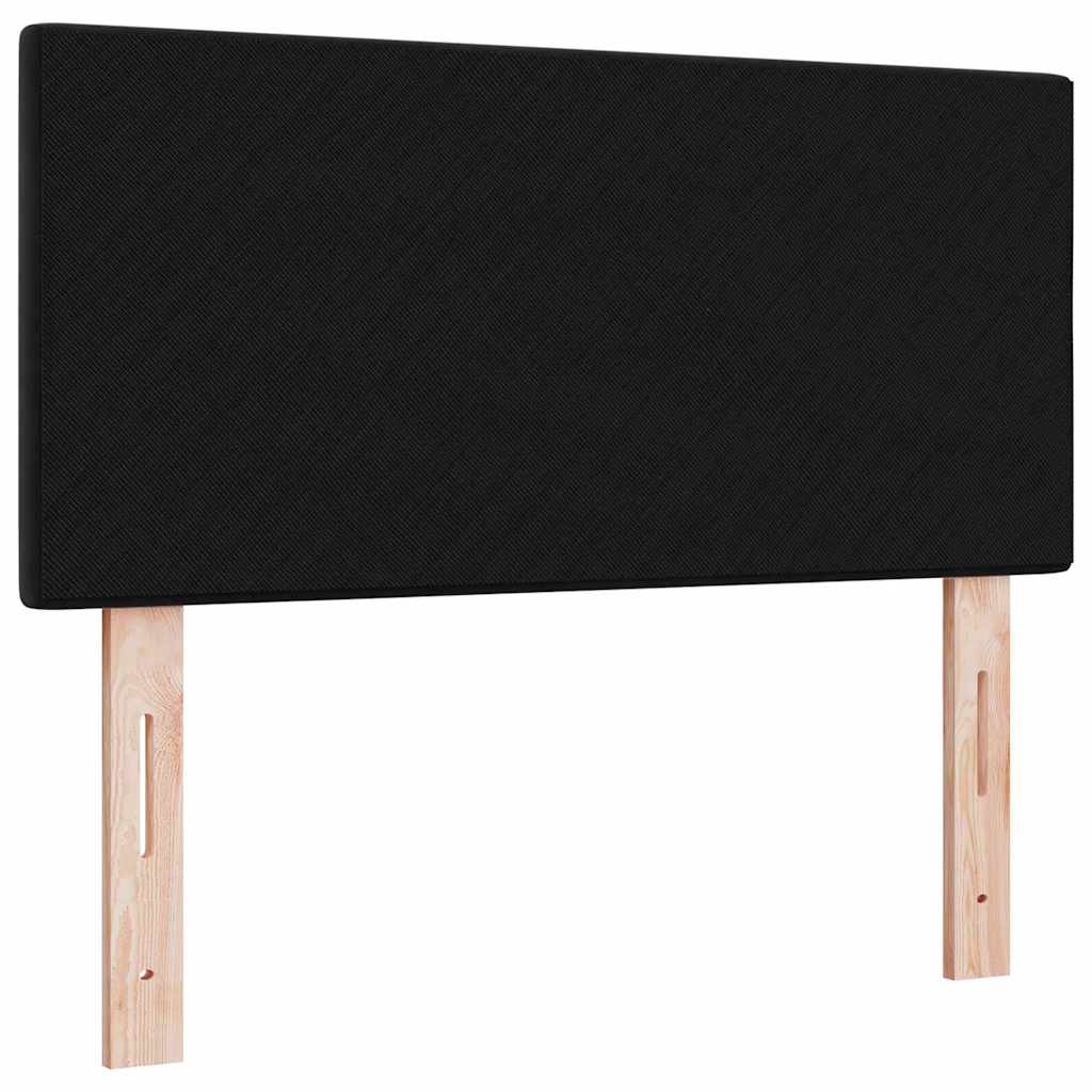 vidaXL Κεφαλάρι Μαύρο 80 cm Βελούδο
