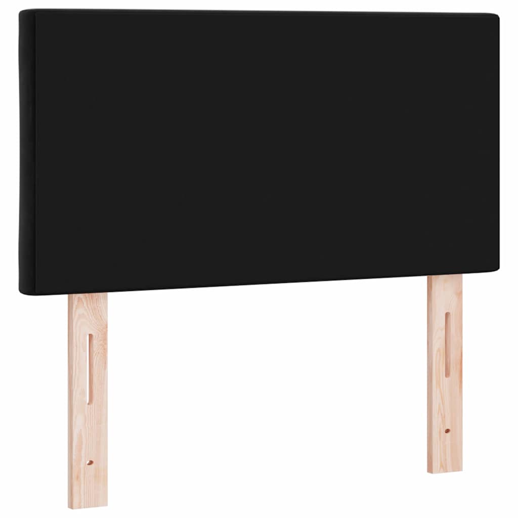 vidaXL Κεφαλάρι Μαύρο 80 cm Βελούδο