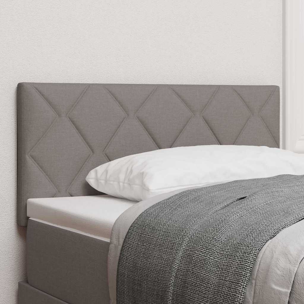 vidaXL Κεφαλάρι Taupe 90 cm ύφασμα