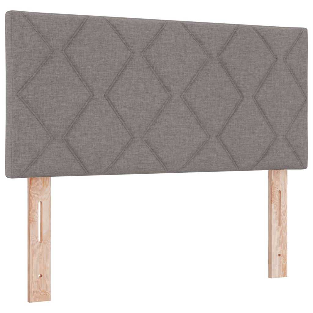 vidaXL Κεφαλάρι Taupe 90 cm ύφασμα
