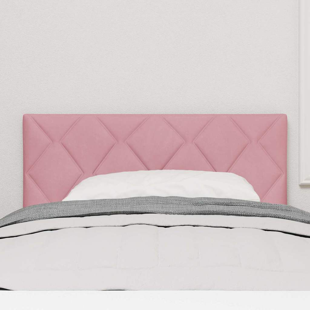 vidaXL Κεφαλάρι Ροζ 90 cm Βελούδο
