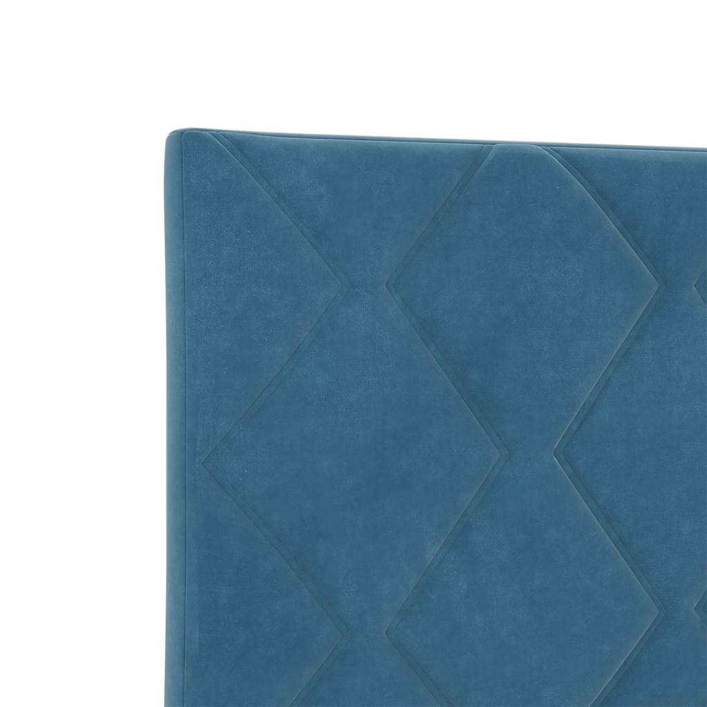 vidaXL Κεφαλάρι Σκούρο Μπλε 100 cm Βελούδο