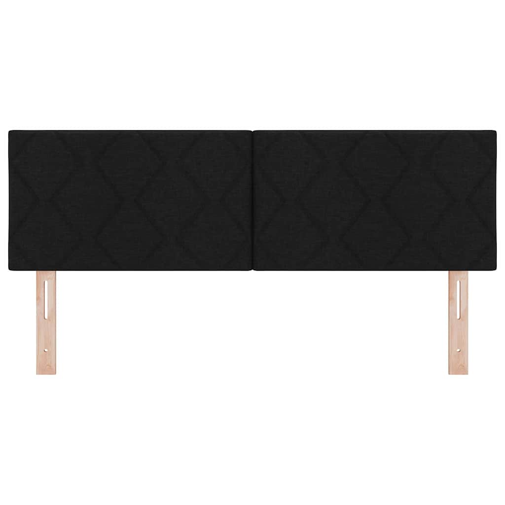 vidaXL Κεφαλάρι Μαύρο 160 cm ύφασμα