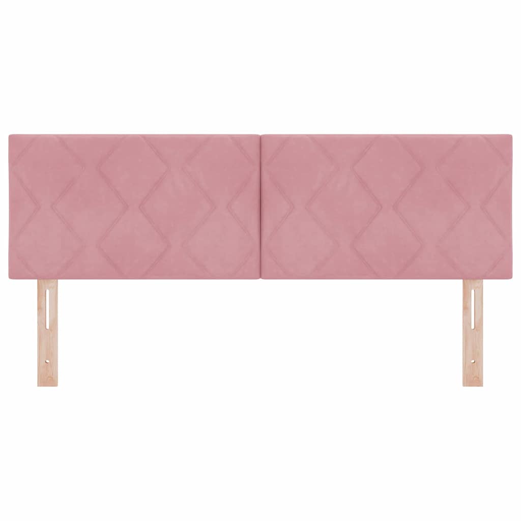 vidaXL Κεφαλάρι Ροζ 160 cm Βελούδο