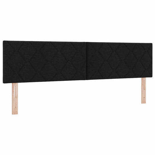 vidaXL Κεφαλάρι Μαύρο 180 cm ύφασμα