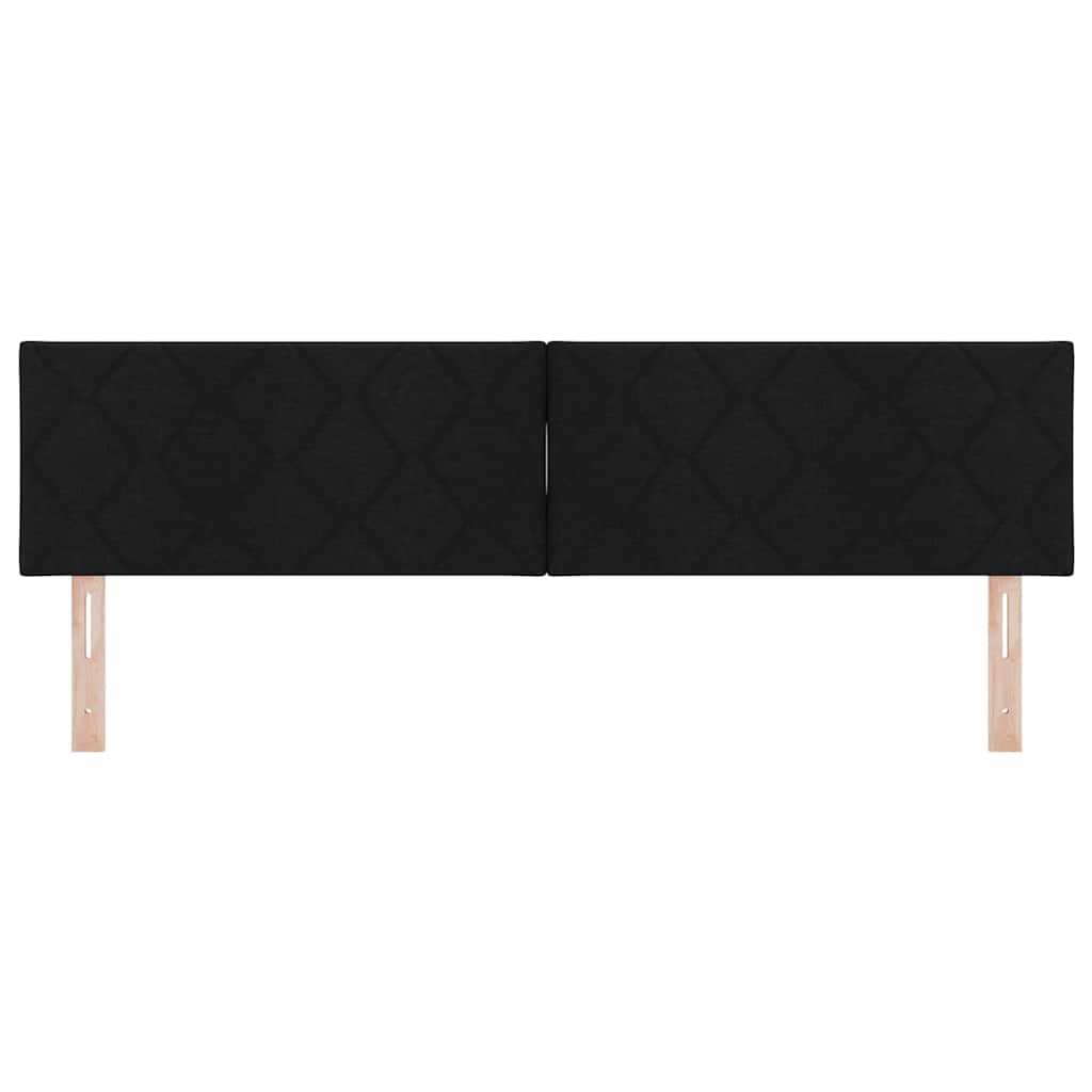 vidaXL Κεφαλάρι Μαύρο 180 cm ύφασμα