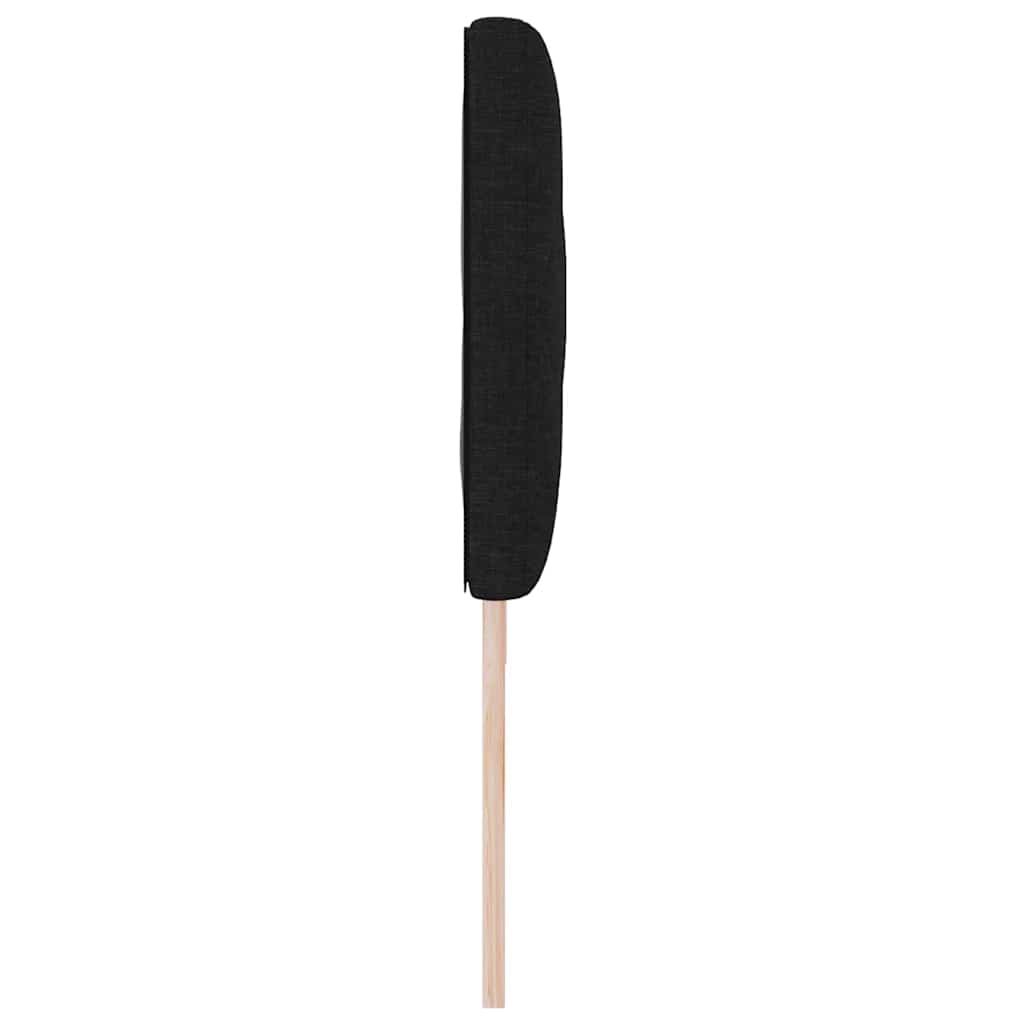 vidaXL Κεφαλάρι Μαύρο 180 cm ύφασμα