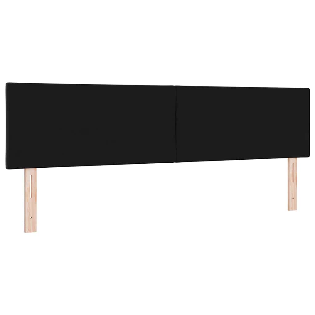 vidaXL Κεφαλάρι Μαύρο 180 cm Βελούδο