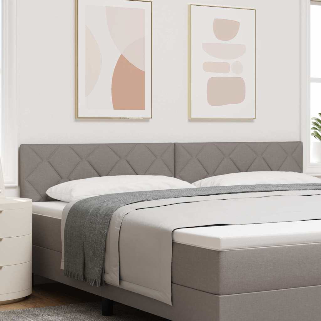 vidaXL Κεφαλάρι Taupe 200 cm ύφασμα