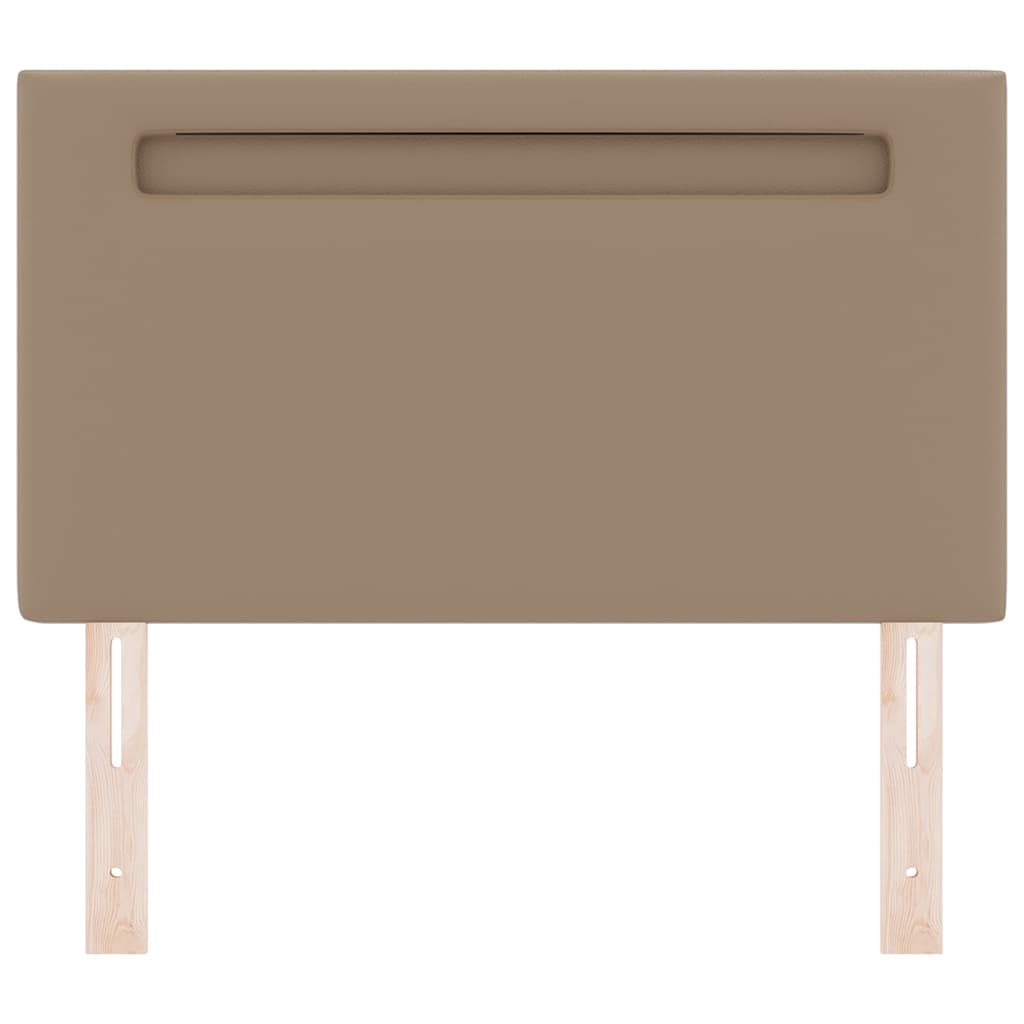 vidaXL Κεφαλάρι Επιτοίχιο με κεφαλάρι Καπουτσίνο 100 cm PVC