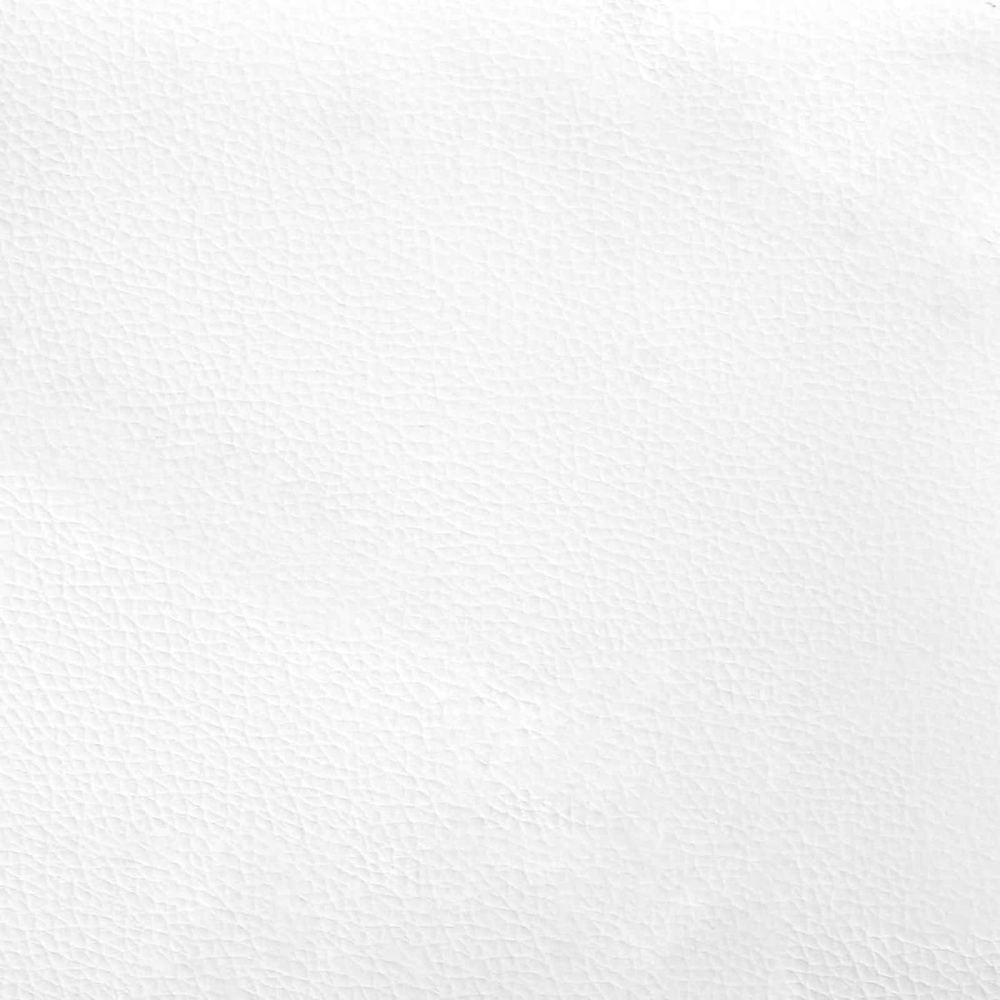 vidaXL LED κεφαλάρι Λευκό 200 cm Τεχνητό Δέρμα