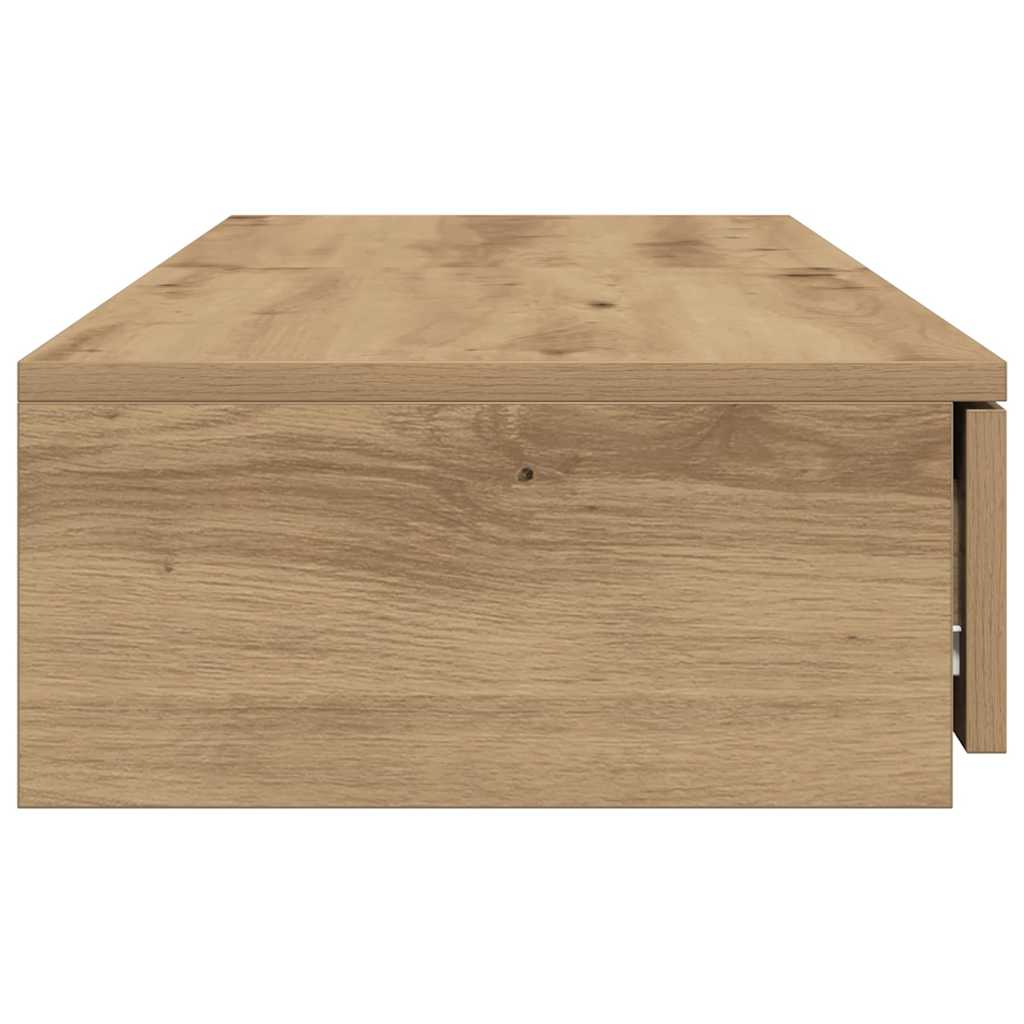 vidaXL Συρτάρια κρεβατιού με συρτάρι Artisan Oak 120 x 36,5 x 16,5 εκ