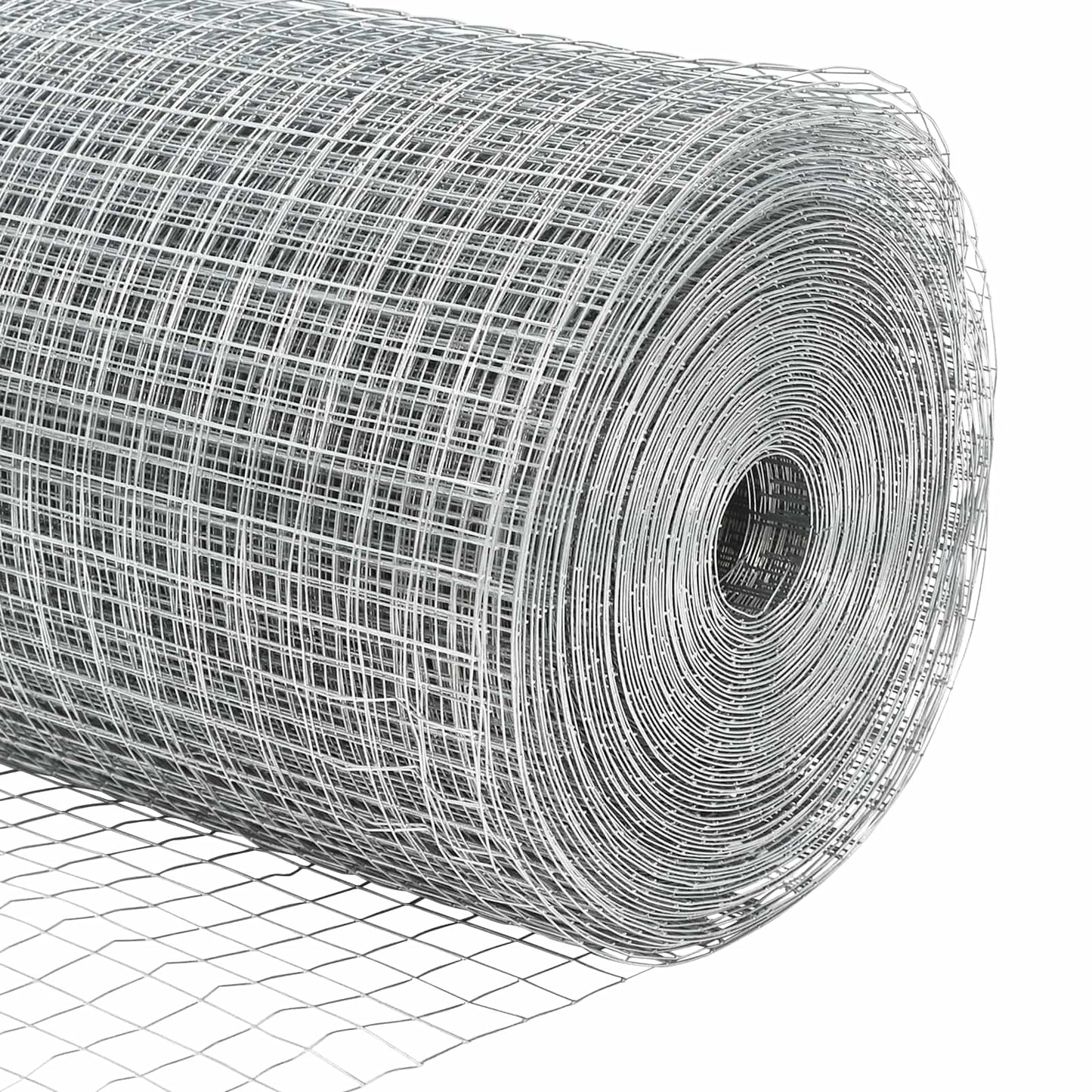 vidaXL Συγκολλητός φράχτης από σύρμα 5000 x 120 εκ Ασημί
