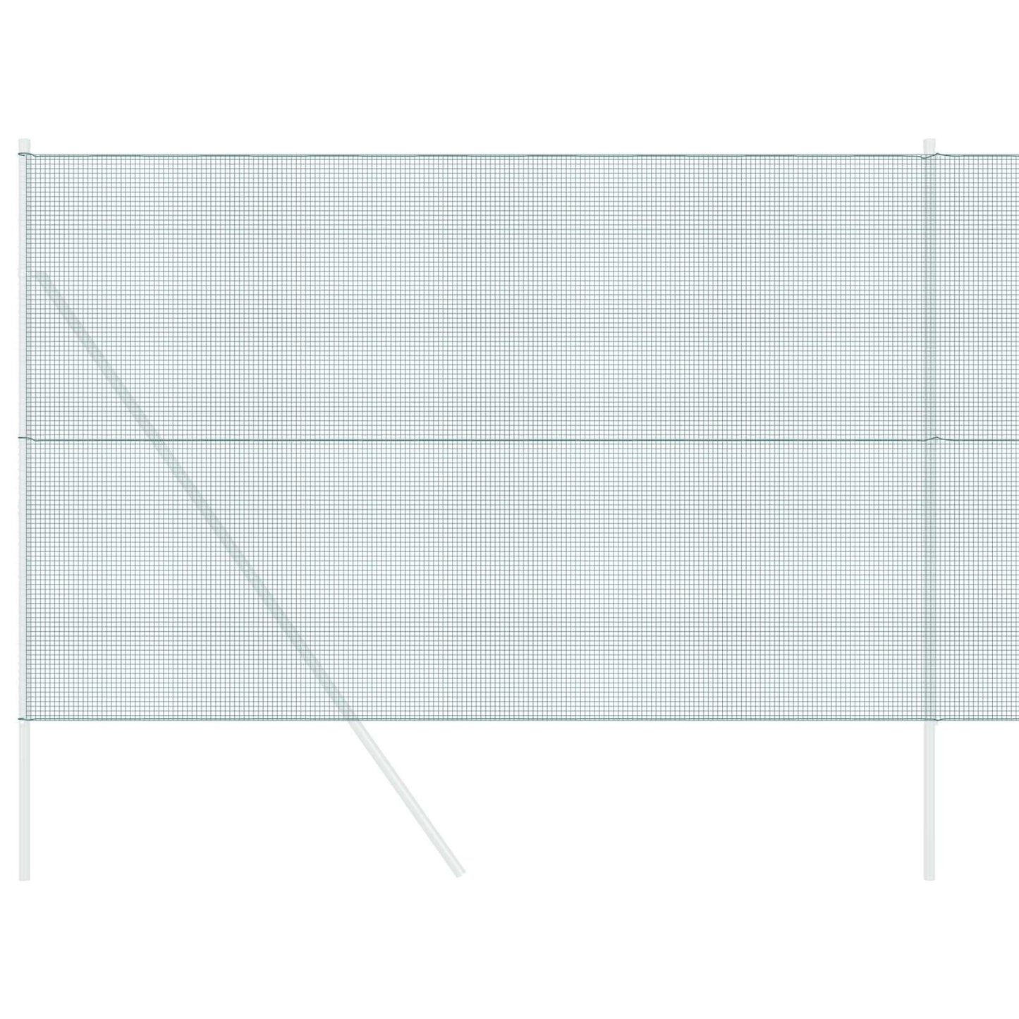 vidaXL Συγκολλητός φράχτης από σύρμα Πράσινο 1.6 x 10 m