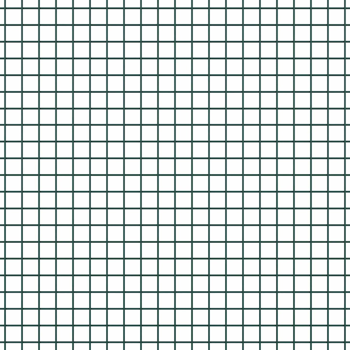 vidaXL Συγκολλητός φράχτης από σύρμα Πράσινο 0.6 x 25 μ