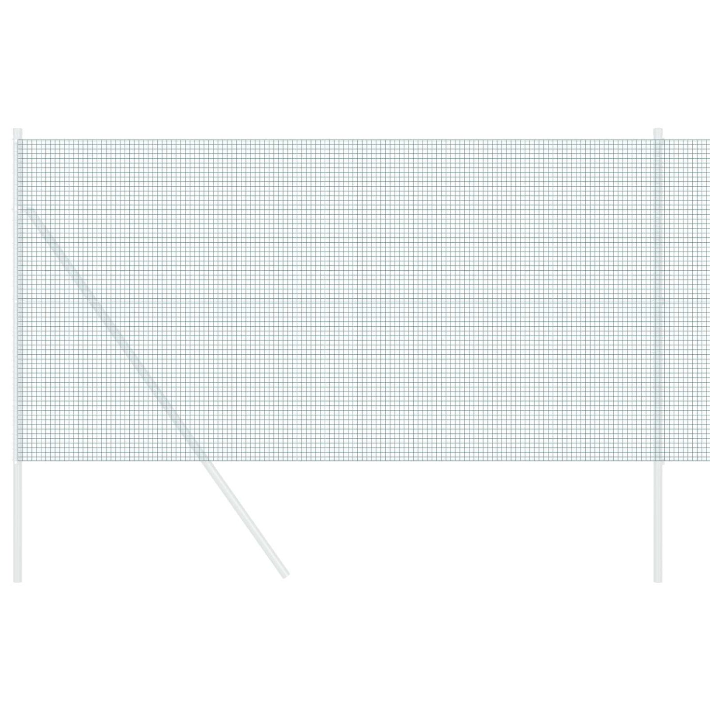 vidaXL Συγκολλητός φράχτης από σύρμα Πράσινο 1.2 x 25 m