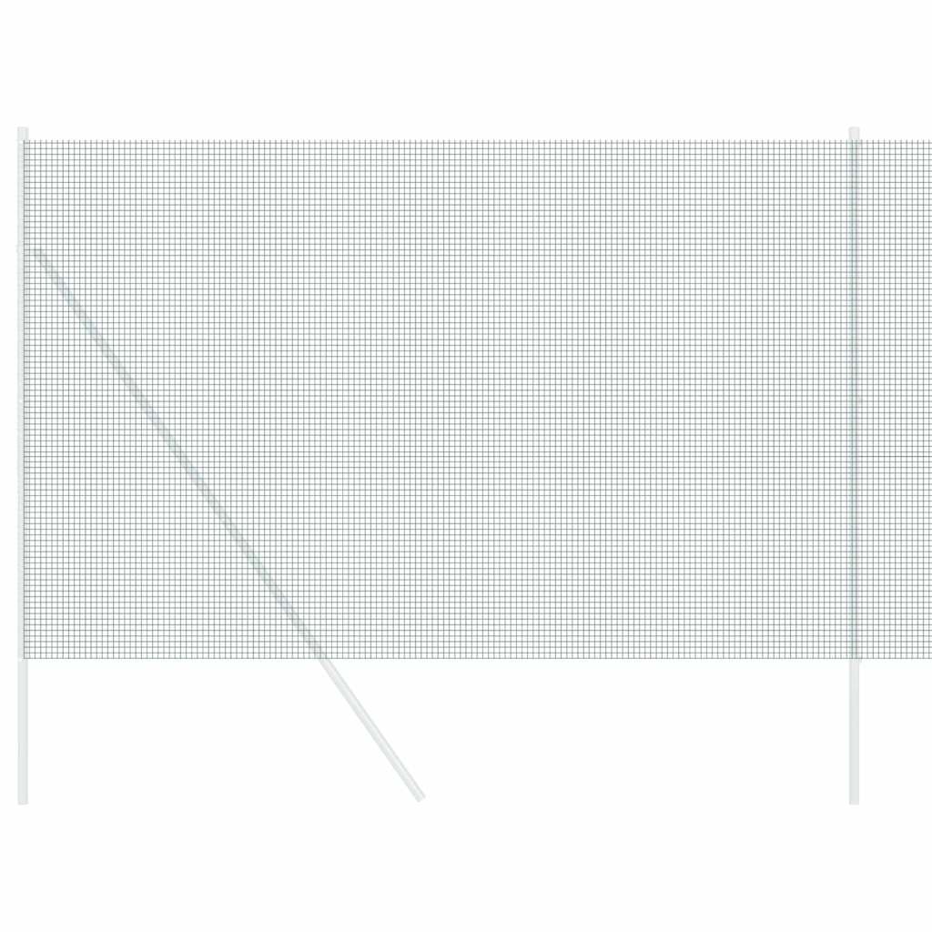 vidaXL Συγκολλητός φράχτης από σύρμα Πράσινο 1.6 x 25 m