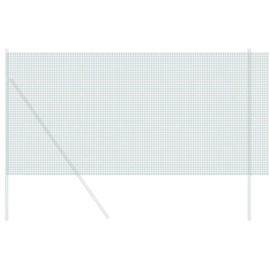 vidaXL Συγκολλητός φράχτης από σύρμα Πράσινο 1.2 x 50 m