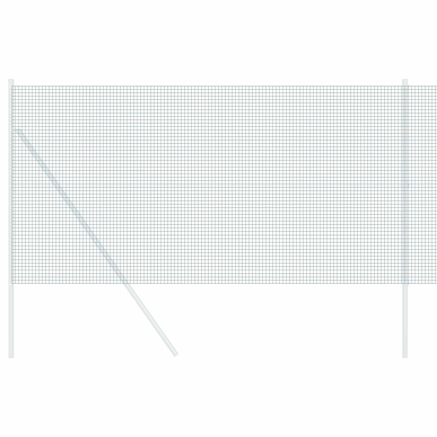 vidaXL Συγκολλητός φράχτης από σύρμα Πράσινο 1.4 x 50 m